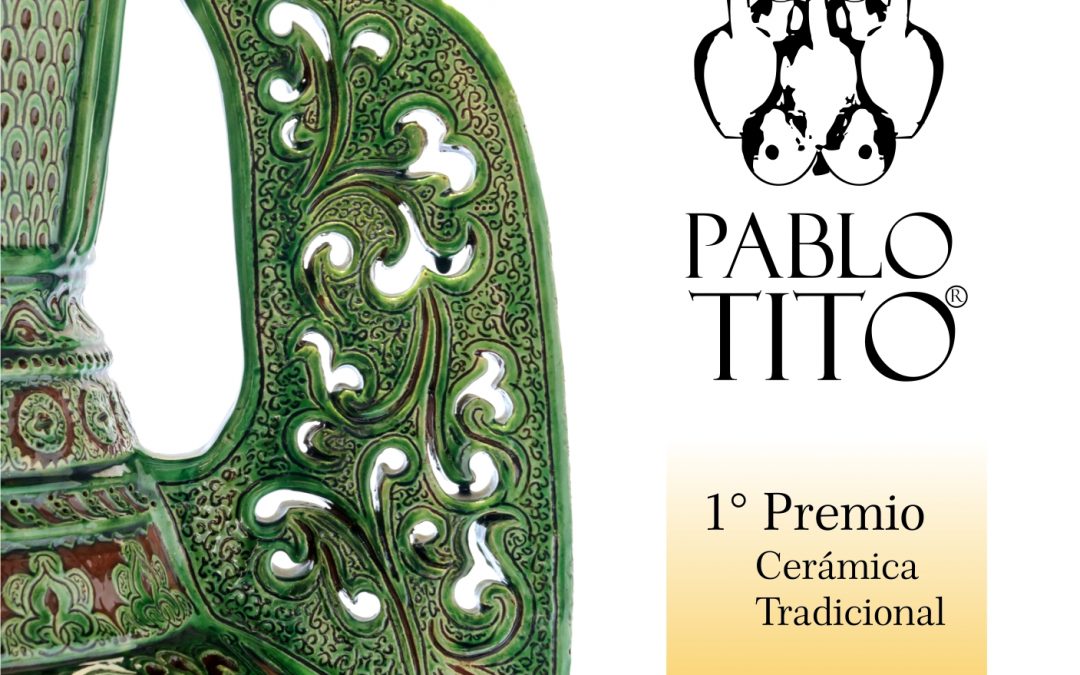 Pablo TITO  gana el 1º Premio del Concurso Internacional  de La Rambla en la modalidad de cerámica tradicional