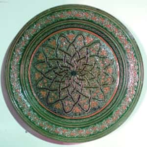 Plato grande lacería