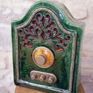 Radio de cerámica vintage