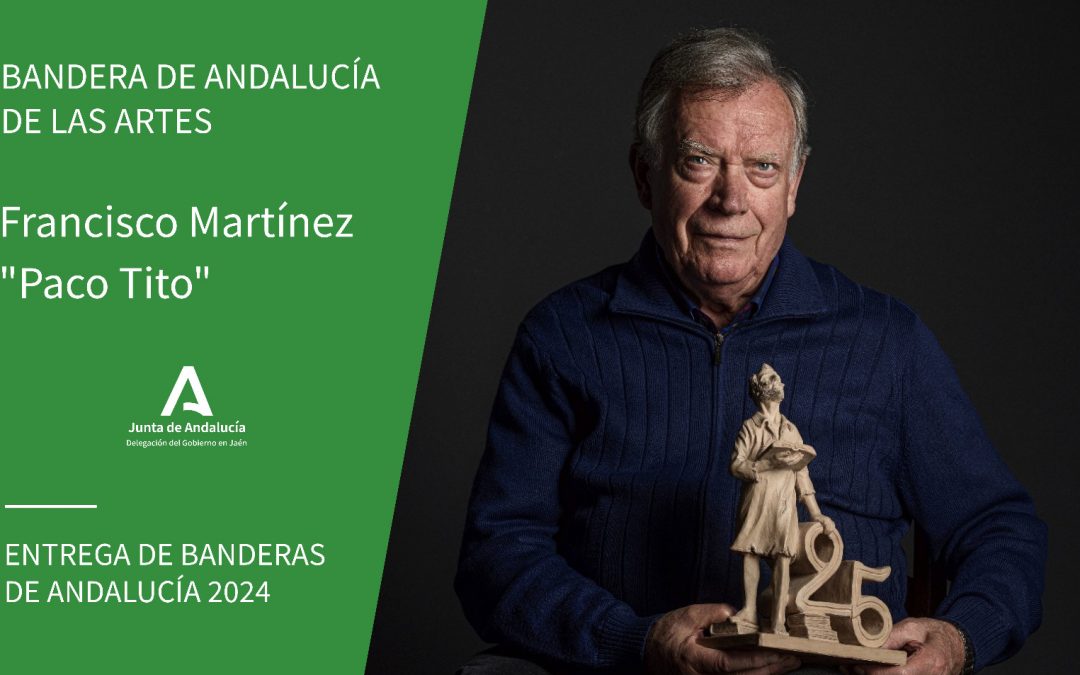Paco TITO, Bandera de Andalucía de las Artes 2024